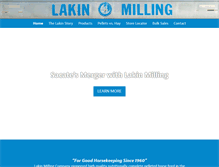 Tablet Screenshot of lakinmilling.com